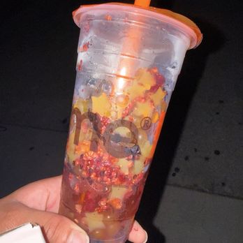 It's Boba Time - Dewey - Asked for a berry hibiscus tea with one scoop of jelly and popping boba. How is my drink only 3 sips??? - Juice Bars & Smoothies Near Me - Los Angeles, California