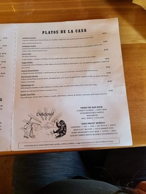 Menu photo 7 Serranos Mexican Restaurant East Glacier Park, MT