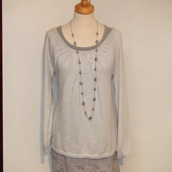 Belle Boutique - Lace under top £29 cotton/cashmere knit £69 - Accessories Near Me - Prestwick, SAY Belle Boutique - Lace under top £29 cotton/cashmere knit £69 - Accessories Near Me - Prestwick, SAY