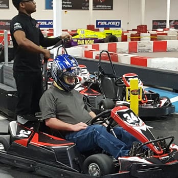 K1 Speed Phoenix - Dad about to have some fun! - Go Karts Near Me - Phoenix, Arizona