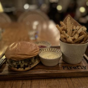 Firefly - Cheeeburger and fries - New American Near Me - Studio City, California Firefly - Cheeeburger and fries - New American Near Me - Studio City, California