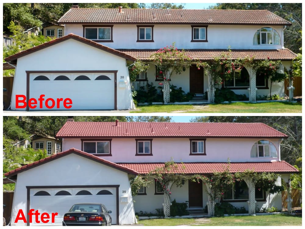 Slide of Tile Roof Restoration