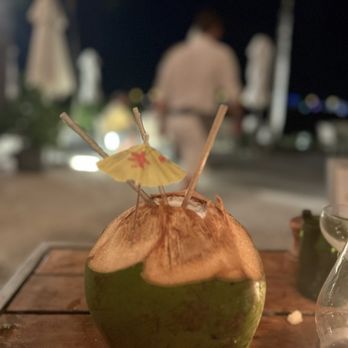 Amara at Paraiso - Coconut cocktail - Latin American Near Me - Miami, Florida Amara at Paraiso - Coconut cocktail - Latin American Near Me - Miami, Florida
