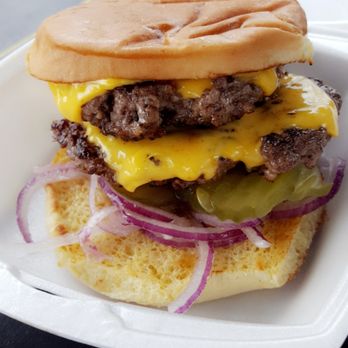 Purple Onion - Double cheeseburger - Restaurants Near Me - Annawan, Illinois