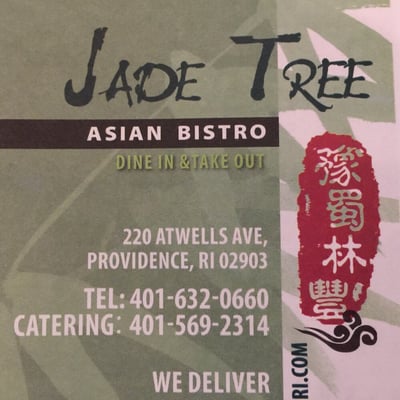 Menu photo 8 Jade Tree Asian Bistro Providence, RI