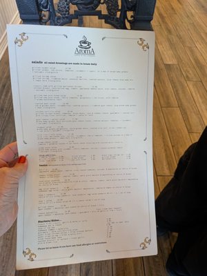 Menu photo 6 Aroma Coffee & Tea Studio City, CA Menu photo 6 Aroma Coffee & Tea Studio City, CA