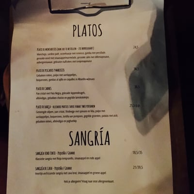 Menu photo 4 Barça Amsterdam, NH Menu photo 4 Barça Amsterdam, NH