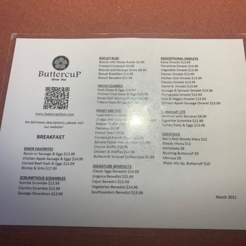 Buttercup Diner - Bar - Menu - American Near Me - Vallejo, California