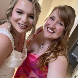 Glam By Karlaa - Bride with makeup done by Karla + friend
