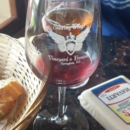 The free wine glass with your Tasting.