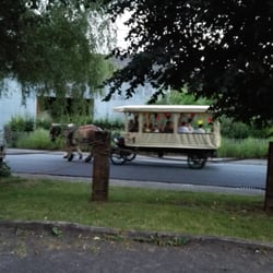 Le Baudouin - Ook de paardekoets komt hier voorbij