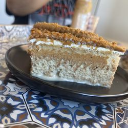 Qamaria Coffee - Bischoff milk cake