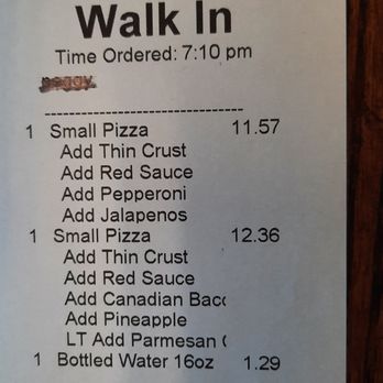 Original Pizza House - I guess this explains why the parmesan was added as a topping. SMH - Pizza Near Me - Sacramento, California