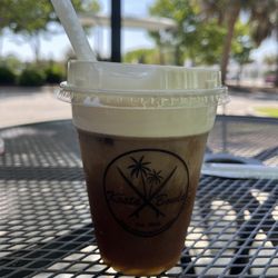 Vanilla iced coffee