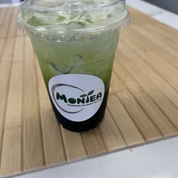 Montea Boba - Green Thai Tea - Bubble Tea Near Me - Stockton, California