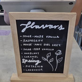 Casa Flores Cafe - Syrup flavors - Coffee & Tea Near Me - Sacramento, California