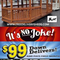 Free Delivery Sheds