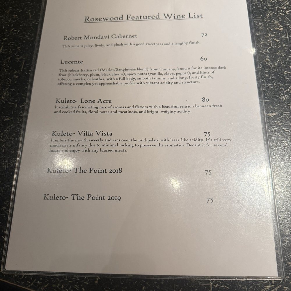 Rosewood Grill - New American Near Me - Hudson, Ohio