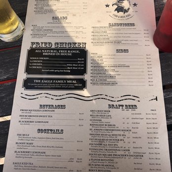 The Eagle Mass Ave - Menu - American Near Me - Indianapolis, Indiana