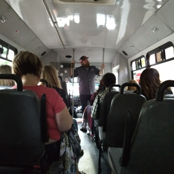 Chicago Pizza Tours - Beginning our tour, listening to our tour guide - Tours Near Me - Chicago, Illinois Chicago Pizza Tours - Beginning our tour, listening to our tour guide - Tours Near Me - Chicago, Illinois