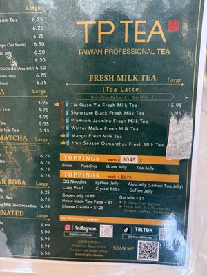 Menu photo 2 TP Tea Cerritos, CA Menu photo 2 TP Tea Cerritos, CA