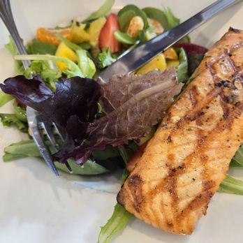Gloria's Latin Cuisine - Tropical salmon dish - Tex-Mex Near Me - Prosper, Texas Gloria's Latin Cuisine - Tropical salmon dish - Tex-Mex Near Me - Prosper, Texas