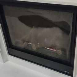 Warming Trends - If we can get the fireplace to turn on (after multiple tries) the glass is covered in condensation now.
