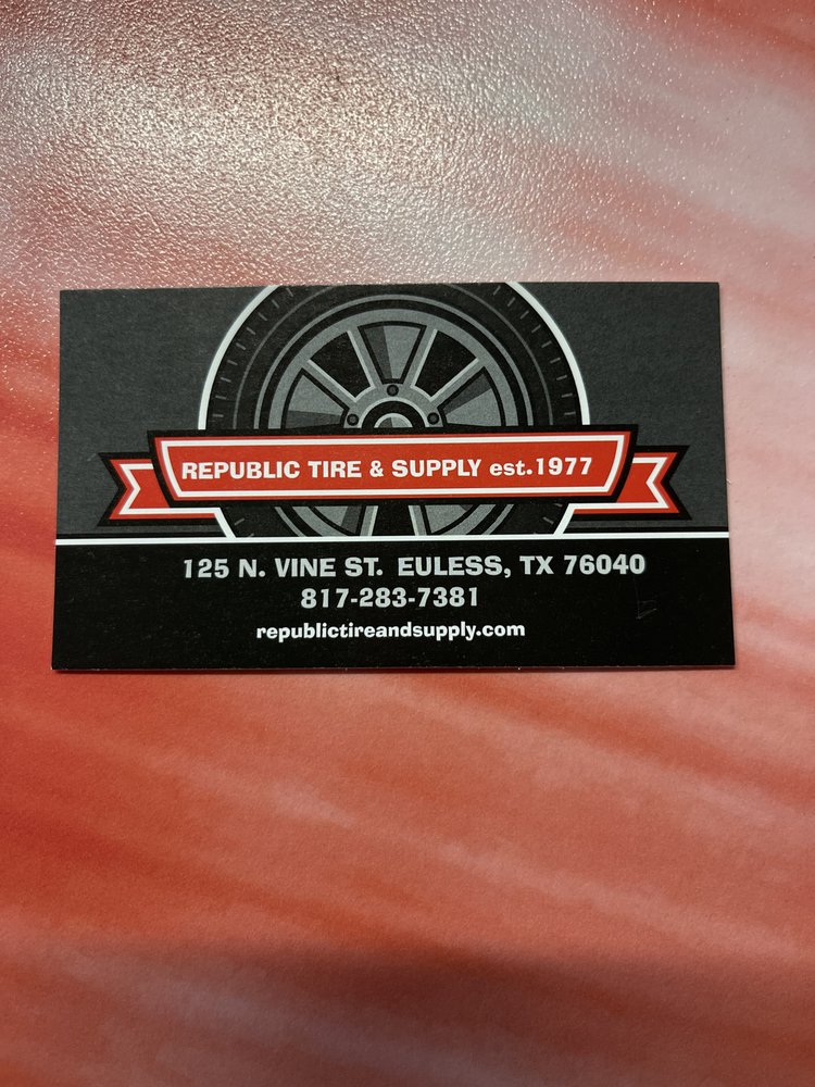 REPUBLIC TIRE & SUPPLY Updated August 2024 31 Reviews 125 N Vine