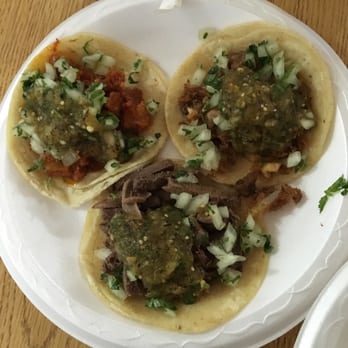 King Taco - Lengua, carnitas & carne asada taco. Al Pastor sopes - Mexican Near Me - Maywood, California