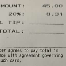 Mandatory 20% tip they didn't even have to get the coffee. It was part of the buffet. Mandatory 20% tip they didn't even have to get the coffee. It was part of the buffet.