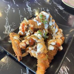 Fried Salmon Teriyaki(free) Fried Salmon Teriyaki(free)