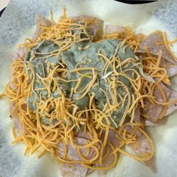 Fito's Taco Shop - Chips with cheese and guacamole