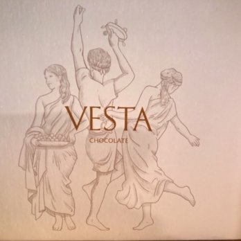Vesta Chocolate - Great art work with the logo - Coffee & Tea Near Me - Upper Montclair, New Jersey Vesta Chocolate - Great art work with the logo - Coffee & Tea Near Me - Upper Montclair, New Jersey