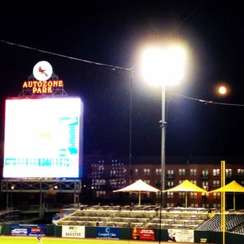 AutoZone Park - Full moon baseball game - Stadiums & Arenas Near Me - Memphis, Tennessee AutoZone Park - Full moon baseball game - Stadiums & Arenas Near Me - Memphis, Tennessee
