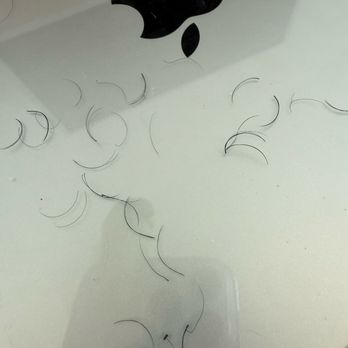 Eye Spy Lashes - this photo was immediately after, all the lashes were just falling off - Eyelash Service Near Me - Los Angeles, California