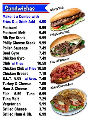 Menu photo 5 Burgertown USA Ontario, CA
