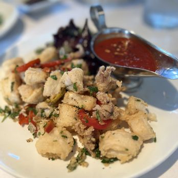 Gourmet Italia - Calamari Fritti w/ cherry peppers - Italian Near Me - Temecula, California