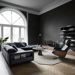 BoConcept Tysons Galleria - Hampton sofa with Lucca recliner