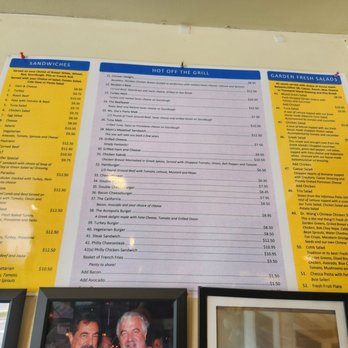 Nicks Paradise Cafe - Menu - 5/3/23 - Sandwiches Near Me - Montebello, California