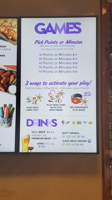 Menu photo 4 Chuck E. Cheese Huntington Beach, CA