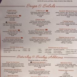 Killingtons Restaurant & Pub - Fort Mill - Menu