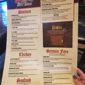 Kreimer's Bier Haus - Menu 1 of 2 - German Near Me - Cleves, Ohio Kreimer's Bier Haus - Menu 1 of 2 - German Near Me - Cleves, Ohio