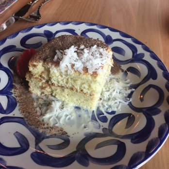 Ambriza - Yummy coconut leche cake! - Mexican Near Me - Houston, Texas