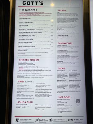 Menu photo 1 Gott's Roadside Greenbrae, CA Menu photo 1 Gott's Roadside Greenbrae, CA