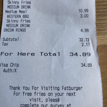 Fatburger & Buffalo's Express - For 2 people. - American Near Me - Cherry Hill, New Jersey