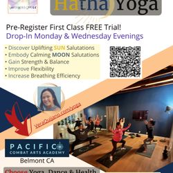 Vera Quijano - Yoga in Belmont FREE trial QR code