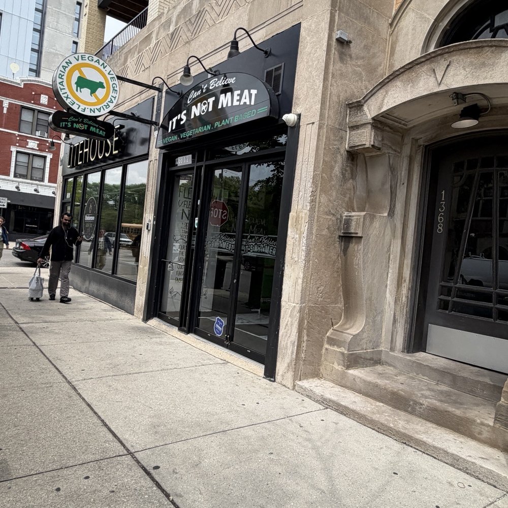 Can't believe it's not meat - Outside - American Near Me - Chicago, Illinois Can't believe it's not meat - Outside - American Near Me - Chicago, Illinois