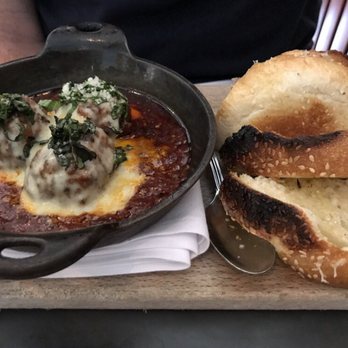 Union On Yale - Meatballs with garlic bread, divine but very rich and heavy. Share this one - New American Near Me - Claremont, California Union On Yale - Meatballs with garlic bread, divine but very rich and heavy. Share this one - New American Near Me - Claremont, California