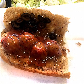 Subway - a piece of bread with meatballs and olives - Sandwiches Near Me - Cleveland, Ohio Subway - a piece of bread with meatballs and olives - Sandwiches Near Me - Cleveland, Ohio