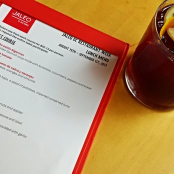 Jaleo - Food Week Menu & Sangria - Spanish Near Me - Washington, DC, District of Columbia